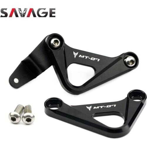 Rear Footrest Blanking Plates For YAMAHA MT-07 MT07 FZ-07 FZ07 2014-2020 19 18 Motorcycle Racing Hook CNC Foot Rest MT FZ 07