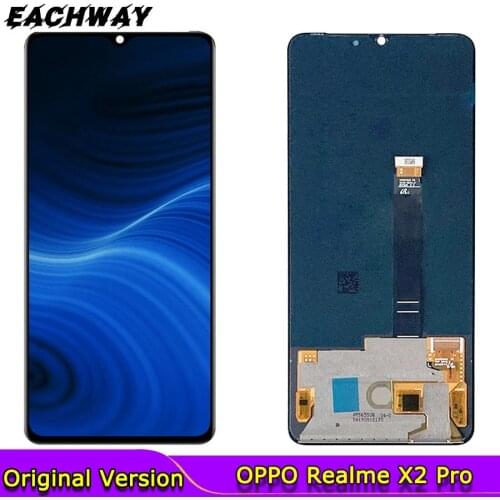 6.5" AMOLED For OPPO Realme X2 Pro LCD Display Touch Screen Assembly Replacement Accessory For Realme RMX1931 LCD Screen
