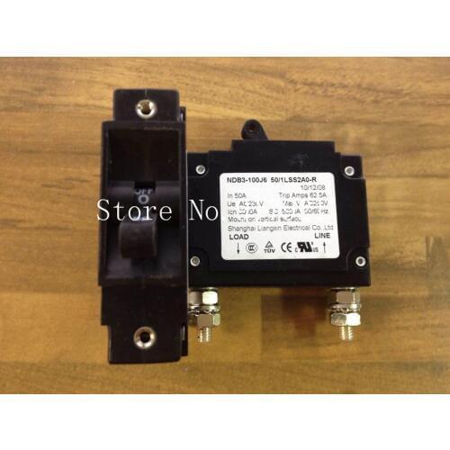[ZOB] The letter NDB3-100J6 50/1L SS2A0-R equipment Nader 1P50A circuit breaker 250V --10pcs/lot