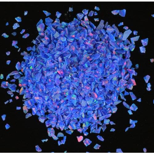 1.5mm-160mesh OP75 starry night opal stone glitter crush/powder for nail art diy decoration in different size