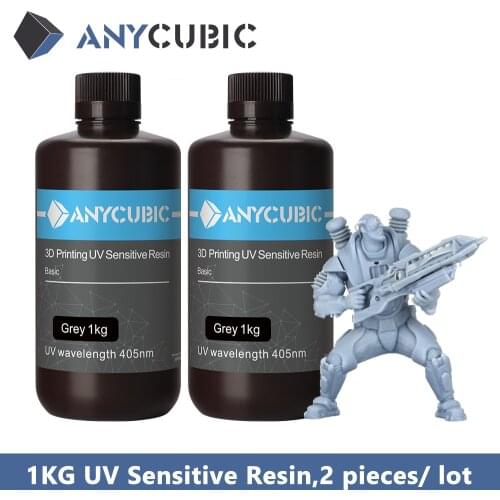 ANYCUBIC 3D Printer Printing Material 405nm UV Resin for Photon Photon-S LCD Sensitive UV Resin 1KG Liquid Bottle impressora 3d
