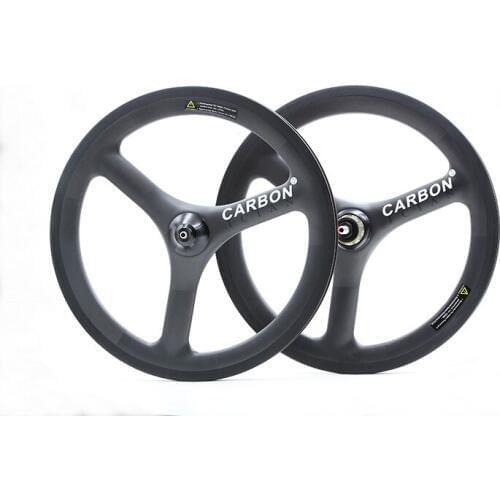 349 Carbon wheel set for Brompton 16 inch carbon fiber wheels three-knife folding bike wheel set UD carbon