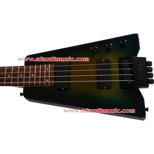 Afanti Music Stein Headless style 4 strings electric Bass guitar (AWT-117)