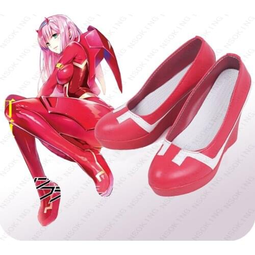 Darling in the Franxx 002 Cosplay Boots Anime Shoes Custom Made