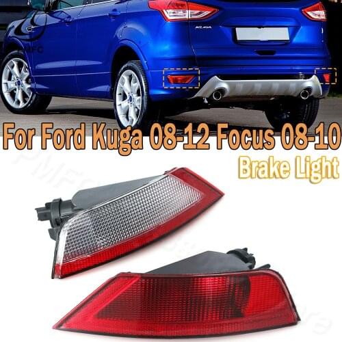 PMFC Car Rear Bumper Brake Tail Lamp Reversing Stop Light Fog Lights Left Right For Ford Kuga 2008 - 2012 Focus 2008 2009 2010