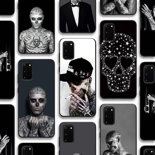 Zombie Boy Case for Samsung Galaxy S21 A51 S20 A50 A71 A70 A12 A21S S10 S9 S8 A52 A72 S10e Note 20 10 9 Plus Ultra Lite Soft TPU