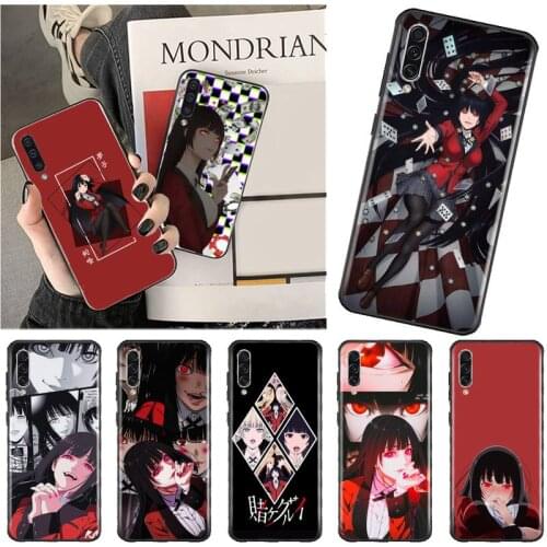 Kakegurui Jabami Yumeko Phone Case For Samsung A40 A50 A51 A71 A20E A20S S8 S9 S10 S20 Plus note 20 ultra 4G 5G