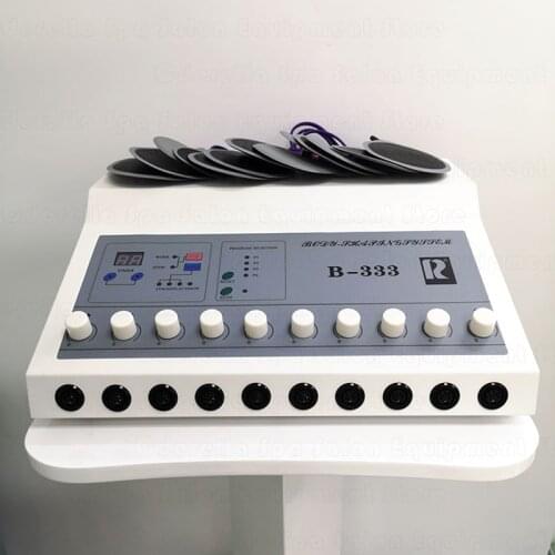Electric Tens Muscle Stimulator Ems Acupuncture Body Massage Digital Therapy Machine Electrostimulator