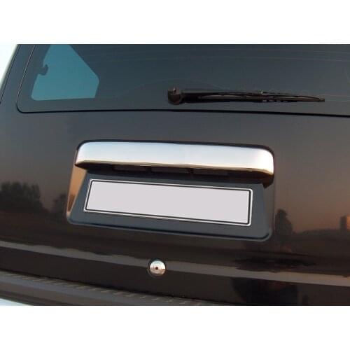For Ford Connect Chrome Rear Trunk Lid Cover Stainless Steel 2002-2009 Models Chrome Styling Luggage Accessories ABS High Quality
