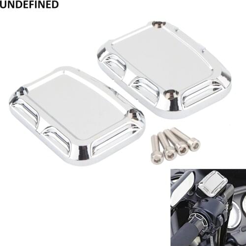 Brake Master Cylinder Cover For Harley Touring Road King Ultra Street Glide Electra Street V-Rod Night Rod VRSCR FLH Front Rear