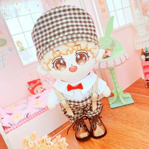 [MYKPOP]KPOP Dolls & Accessories: Clothes 4pcs Set for 20cm (without Doll) KPOP Fans Collection SC21042812