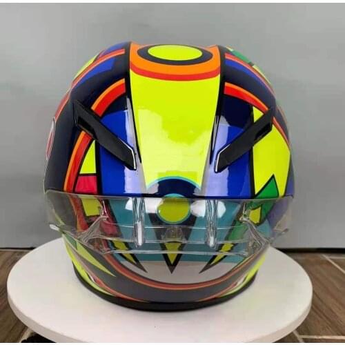 Summer Season Soleluna With Big Spoiler Full Face Motorcycle Helmet Safety Racing Helmet Casque Modulaire Capacete