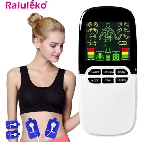 Muscle Stimulator Tens Multi-Functional Dual-Output Cupping Acupuncture Physiotherapy Massager Machine EMS Health Fat Burner