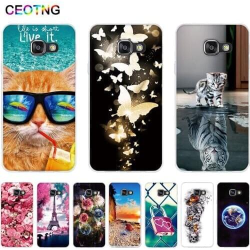Soft TPU Case For Samsung Galaxy A3 2016 A310 A310F 4.7" Case Back Silicone Phone Cover For Samsung A3 2016 SM-A310F Cover Bags