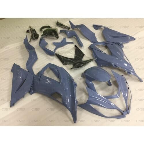 Ninja Zx-6r 2013 - 2016 Full Body Kits Ninja Zx-6r 15 16 Motorcycle Fairing Ninja Zx-6r 15 16 Grey Plastic Fairings