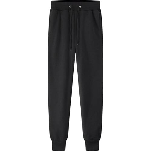 New Running Jogging Pants Men Cotton Soft Bodybuilding Joggers Sweatpants Long Trousers Sport Training Pants