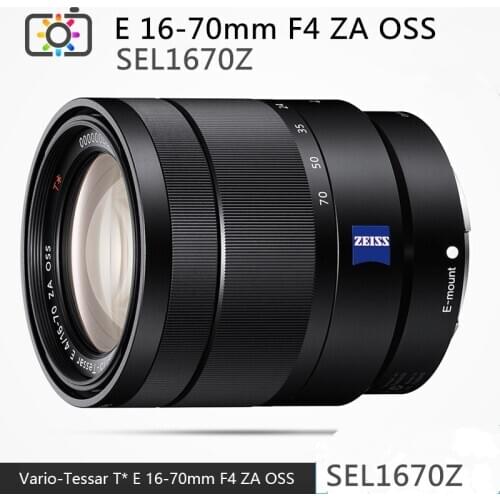 SONY SEL1670Z Sony E 16-70 Lens for Sony Vario-Tessar T* E 16-70mm f/4 ZA OSS Lenses for sony A6500 A6300 A6000 A5000 A5100