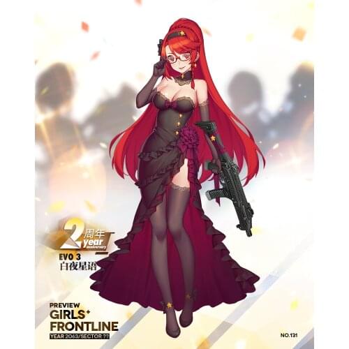 Girls Frontline Cosplay EVO 3 Dresses black summer dress cosplay costume