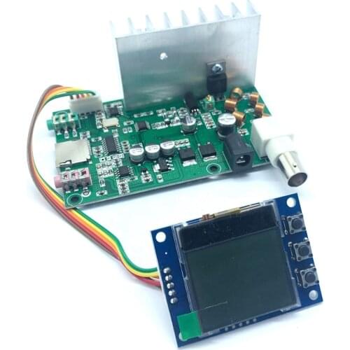 5W-7W FM Transmitter Radio Station PLL Stereo Digital Frequency DIY Kit 76M-108MHz Receiver Antenna Lcd Digital Display