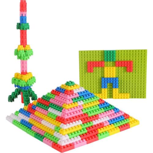 DIY Russian Building Blocks Learning Toys Develop Intelligence for Boys Kids