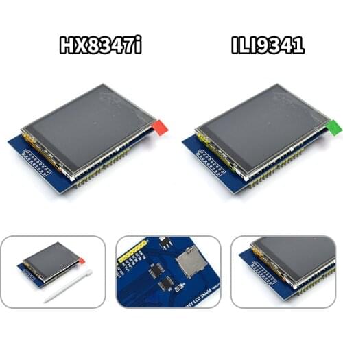 2.8 Inch 3.3V 300mA TFT LCD Shield Touch Display Module For Arduino UNO With Resistive Touch Panel DIY Kit