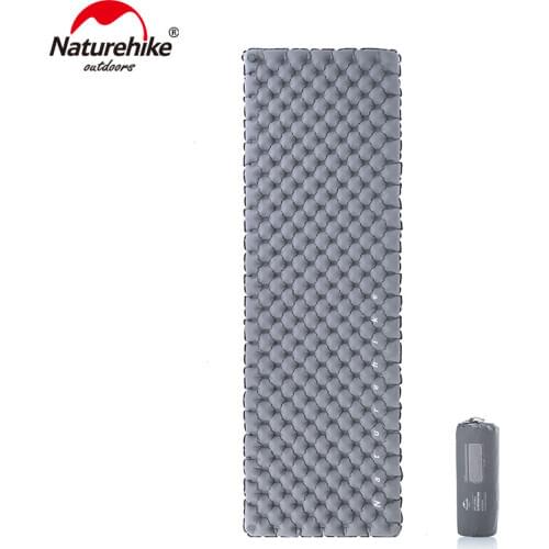 Naturehik Ultralight Outdoor Inflatable Cushion Sleeping Camping Mat Sleeping Pad Mattress