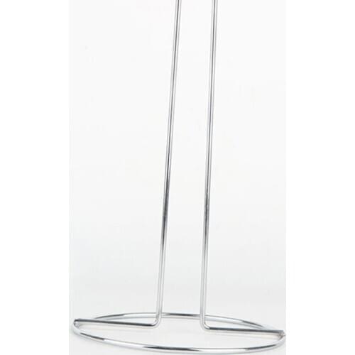 Toilet Paper Holder Bathroom Suction Hanger Tissue Rack Kitchen Towel Hook Glossy 12 X 32 X 12 Cm Silver Glossy