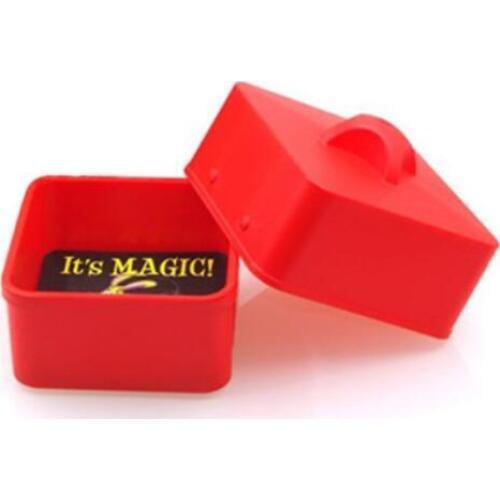 Magic Candy Box (Red) Magic Tricks Amazing Stage Magic Objects Appearing From Empty Box Easy To Do For Professional Magicans