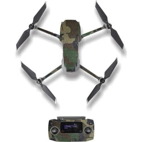Camouflage Style Skin Sticker for DJI Mavic 2 Pro & Zoom Drone Body Remote Controller Battery Protection Film M20121