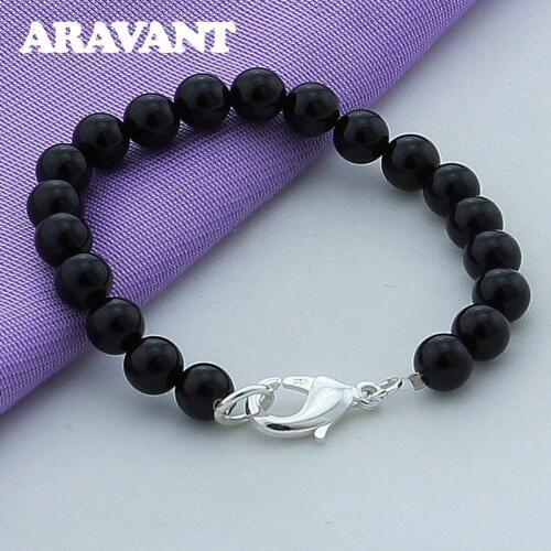 Natural Freshwater Black Pearl Bracelets For Women Fashion Wedding Pearl Jewelry