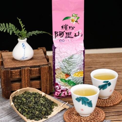 2020/2021 Oolong Chinese Tea Loose Leaf with Floral Scent Taiwan Oolong Chinese Tea High Mountain Tea Alishan Tea 150g