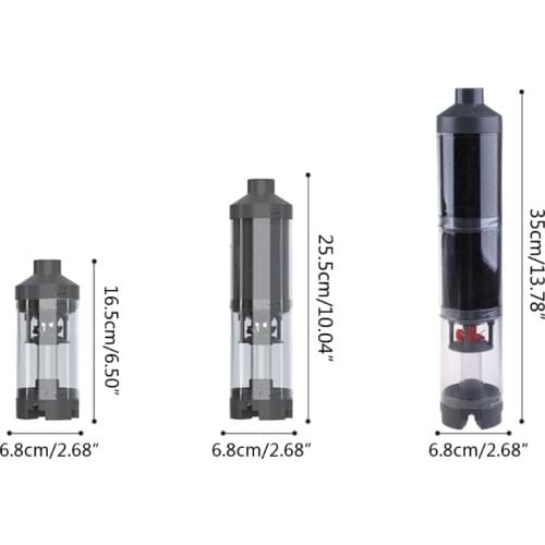 Aquarium Fish Poop Stool Toilet Manure Suction Separator Tanks Filter Collector GXMA