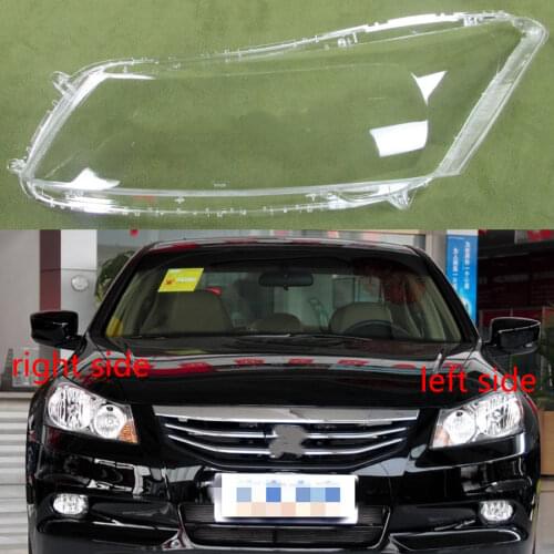 For Honda Accord 2.0/2.4 2008 2009 2010 2011 2012 2013 Front Headlamps Cover Transparent Lampshade Lampshades Lamp Shell