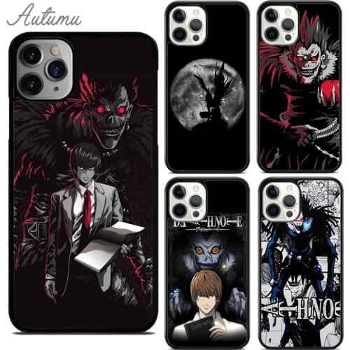 Death Note Ryuk kira Phone Case for iPhone 11 12 Pro Max mini X XR XS SE 2020 5 6 7 8 Plus Samsung Galaxy S8 S9 S10 Cover shell