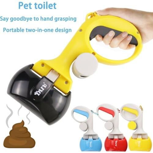 Poop Scoop Shovel Pick Up Animal Waste Picker Pet Poop Bags Outdoor Cleaning Tools