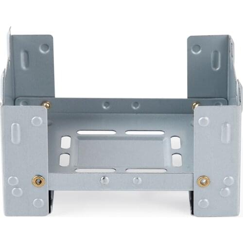 10*8cm Outdoor Alcohol Stove Mini Foldable Solid Fuel Wax Stove Portable Camping Alcohol Burner Lightweight Picnic Alcohol Stove