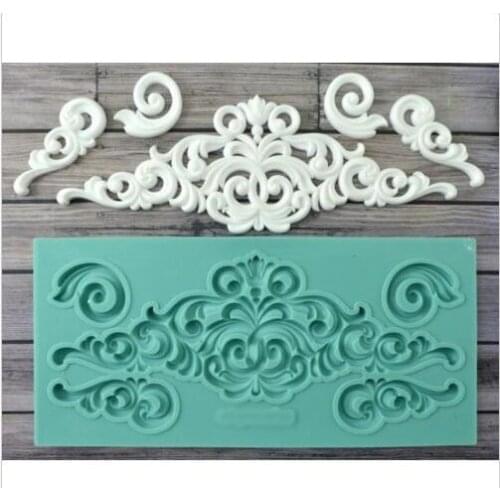 Silicone totem monograms fondant cake decoration mold diy chocolate wedding christmas mold