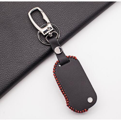 2020 Hot Sale Leather Car Key 3 Buttons Folding Case Cover Bag for Kia Cerato Sportage Ceed Sorento K900 Stinger 2017 2018 2019