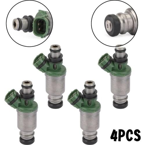 Areyourshop 4pcs Fuel Injectors fit For Camry RAV4 Solara Celica MR2 23209-74100 FJ295 842-12144 Car Auto Accessories Parts