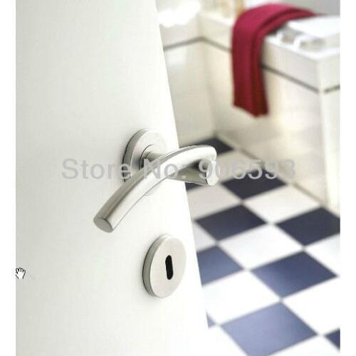 6pairs lot free shipping classic stainless steel modern door handles