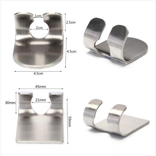 2Styles Bathroom Viscose Razor Hook 304 Stainless Steel Razor Holder Men Shaving Shaver Shelf Shaving Razor Rack