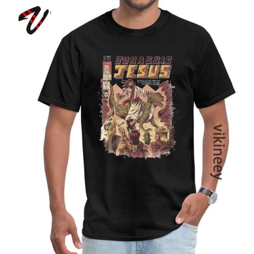 Jurassic jesus Family Black Tops Shirt Lil Xan for Men 100% Vietnam War Autumn O Neck T Shirt Group T Shirt Coupons