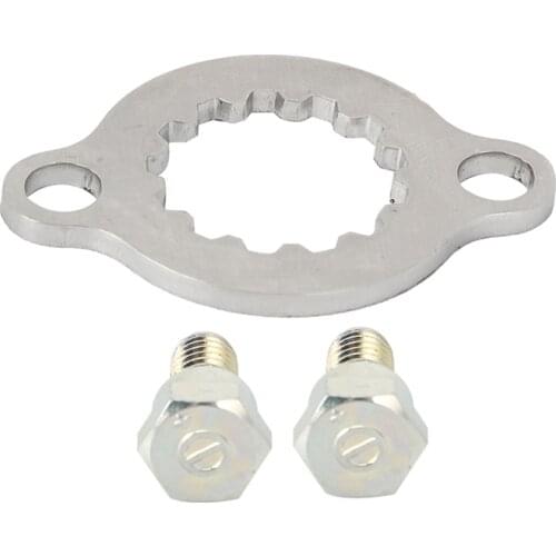 Front Sprocket Clip Holder Retainer Lock Bolts Washer for Kawasaki KFX400 Suzuki Quadsport Z400 LTZ400 27512-07G00 09111-06039