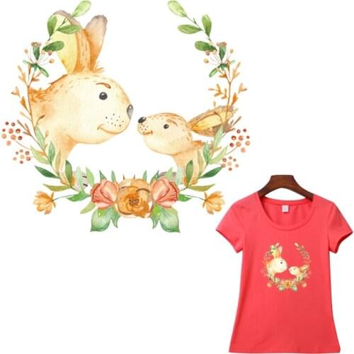 Boy Girl T-Shirt Patches Transfer Paper Diy Hoodie Tops Heat Press Hot Tear Appliques On Clothes Washable Patch