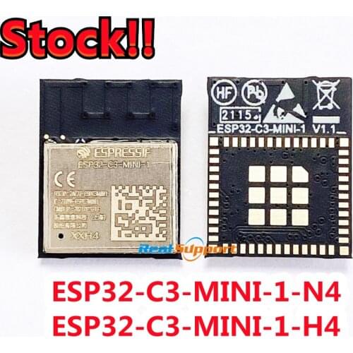 ESP32-C3-MINI-1 ESP32-C3-MINI-1-N4/H4 WiFi and BLE 5 module 4MB flash PCB antenna ESP32-C3FH4 or ESP32-C3FN4 embedded