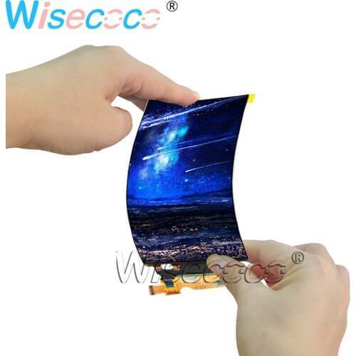 Wisecoco 5.5 inch OLED flexible display 16:9 1440*2560 2K QHD IPS bendable amoled screen MIPI 48pins