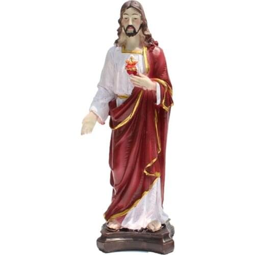 Jesus Figure 12 Inch Resin Statue Sculptures Renaissance Collection Catholicism Christian Religious Gift Church Decor