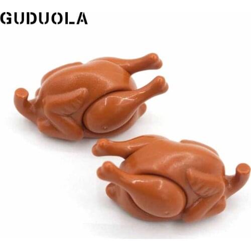 Guduola Special Brick Turkey Drumstick 33057 MOC Building Block Educational Parts 4pcs/LOT