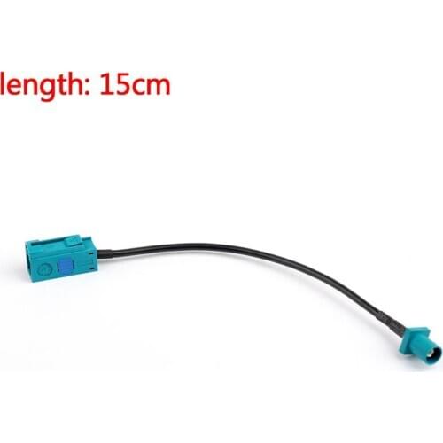 Areyourshop 15CM Fakra-Z Male Plug To Female Jack RG174 Cable Straight RF Pigtail 50Ω