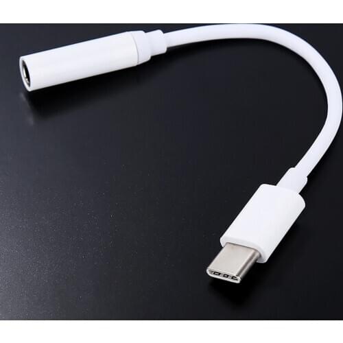 Type C Adapter to 3.5mm USB 3.1 Earphone Headset Speaker Cable Audio Adapter Converter Cable For Letv LeEco Le2 Le 2 Max2